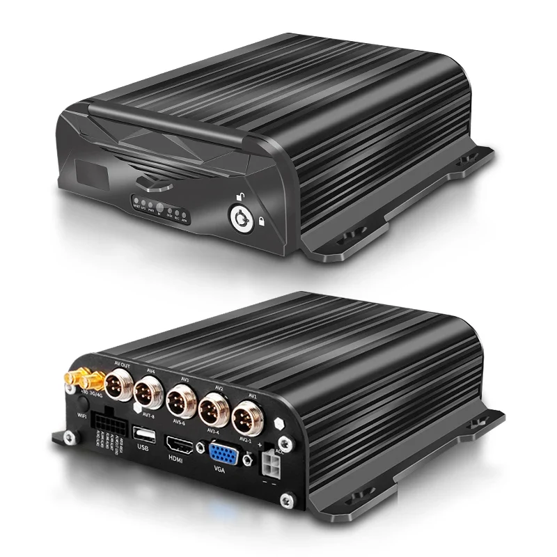 4CH 8CH 720P 1080P Mobile DVR Support / Optional 3G 4G WiFi GPS MDVR with Car/Bus/Truck/Vehicles Camera Recorder Waterproof