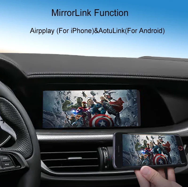 For Lamborghini Aventador 2012-2019 Car for DVD Player Wireless Carplay Android Auto Mirror Link Radio AirPlay Functions