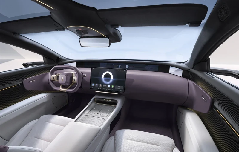 Changan Avatr 12 EV 2024 Electric Car 4WD Left Steering 700KM Range Large Sedan New Energy Vehicle