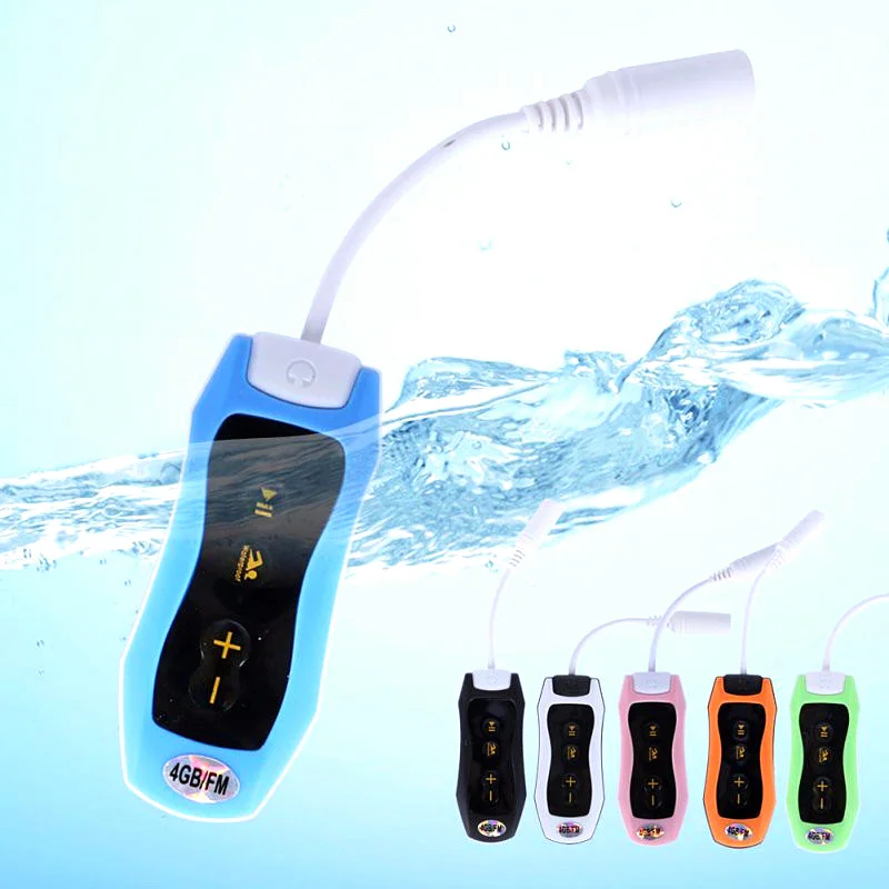 Winait Portable SWimming Sports Waterproof MP3 Player with FM