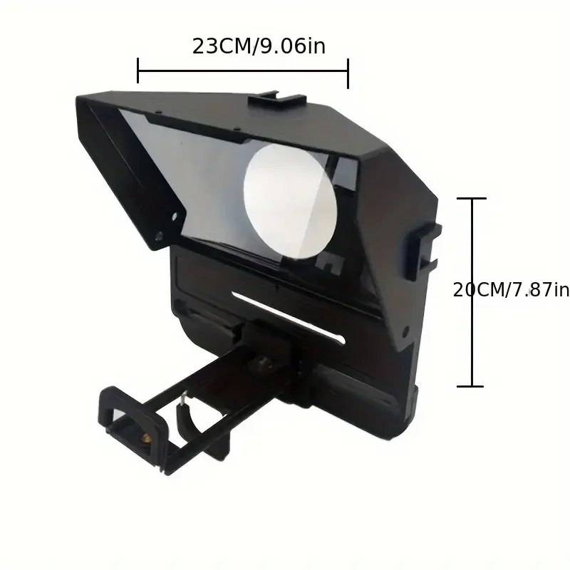 Hot Sell A10 Big Screen Prompter Professional Interview Foldable Teleprompter for Smartphone DSLR Camera Live Video Recording