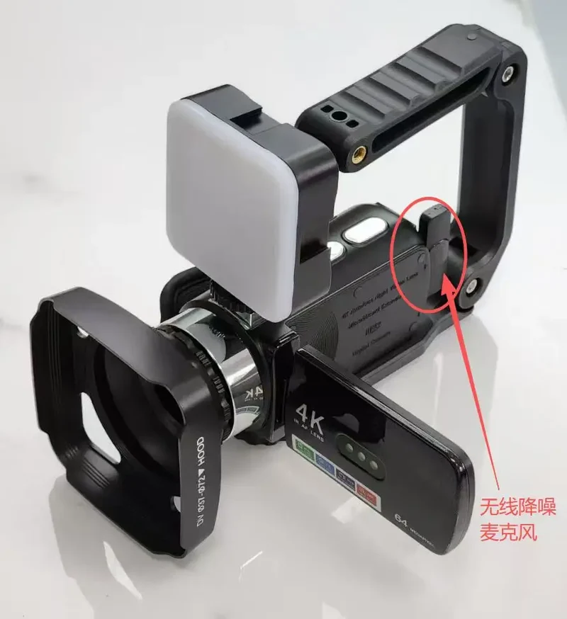 New Arrival Camera Mini Sound Box Portable 4K Camera