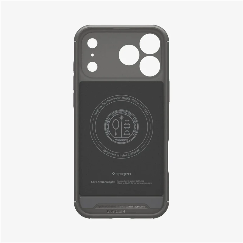 Spigen Rugged Armor MagFit for For Magsafe For iPhone 17 Pro Max 17 Air Magnetic Case Wireless Charging Shockproof Matte Cover
