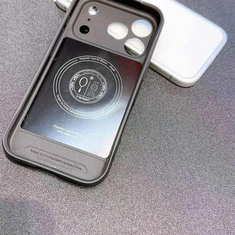 Spigen Rugged Armor MagFit for For Magsafe For iPhone 17 Pro Max 17 Air Magnetic Case Wireless Charging Shockproof Matte Cover