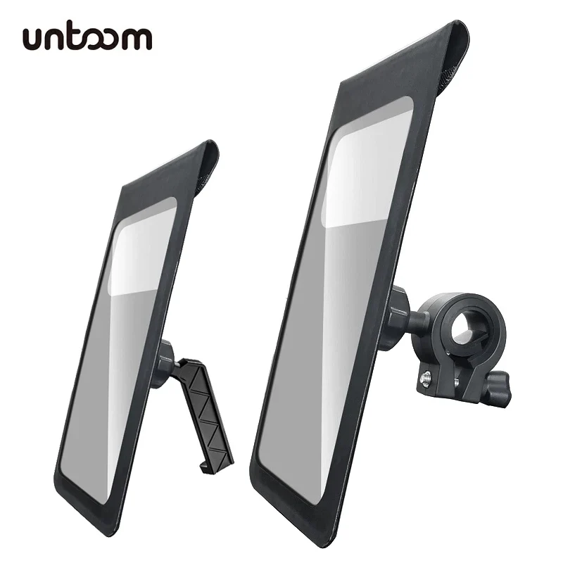 Bike Phone Holder Case Waterproof Bicycle Handlebar Phone Stand Motorcycle Rearview Mirror Cellphone Mount Cycling Accessories