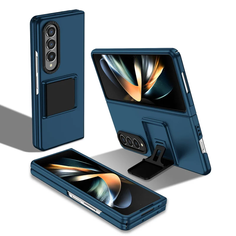 Anti-Shock Portable Stand Case for Samsung Galaxy Z Fold 7 6 4 5 5G fold7 fold6 Fold5 Fold3 Fold4 Fold 3 Phone Accessories Capa