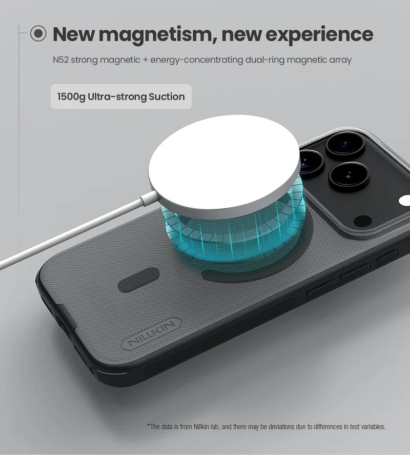 Nillkin For iPhone 17 Pro Max MagSafe Case Frosted Shield Magnetic Case Shockproof Back Cover For iPhone 17 Pro / 17 / Air