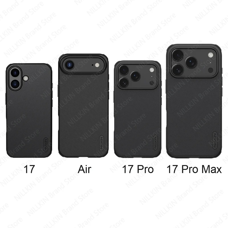 Nillkin For iPhone 17 Pro Max MagSafe Case Frosted Shield Magnetic Case Shockproof Back Cover For iPhone 17 Pro / 17 / Air