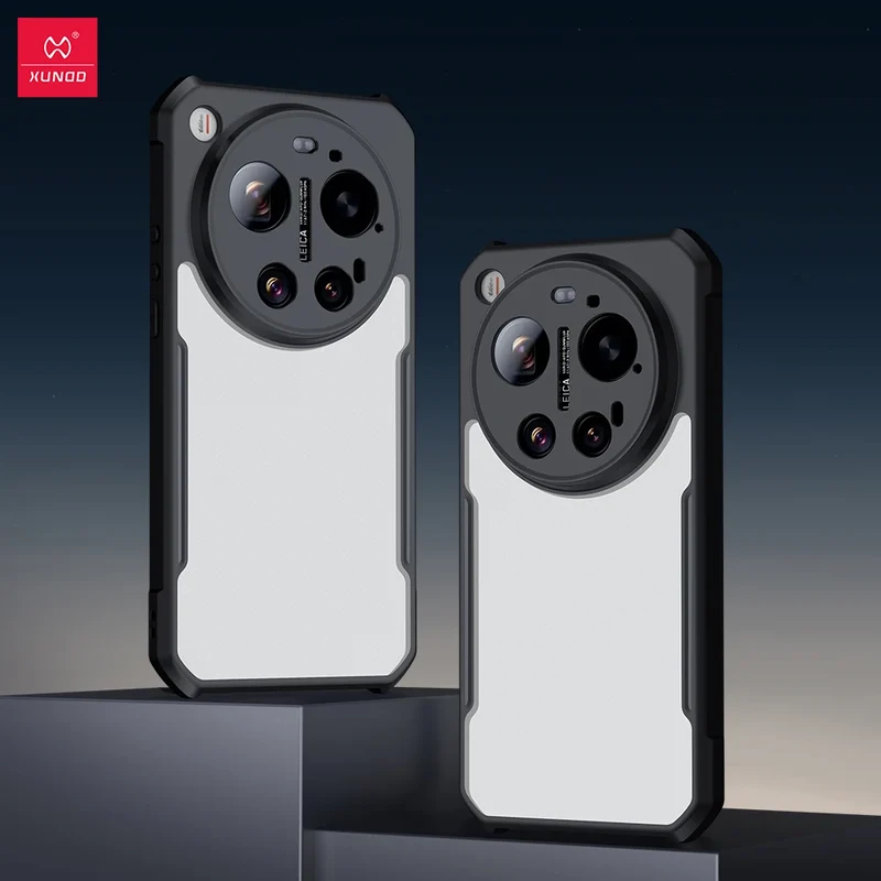 Xundd Case For Xiaomi 17 Ultra Magnetic Airbags Shockproof Hard PC + Soft TPU Clear Anti-fall Protection Phone Cover