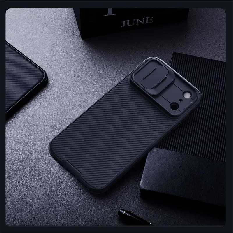 NILLKIN For iPhone 17 Pro Max / 17 Pro MagSafe Case CamShield Pro Magnetic Charging Slide Camera Cover For iPhone17 / Air