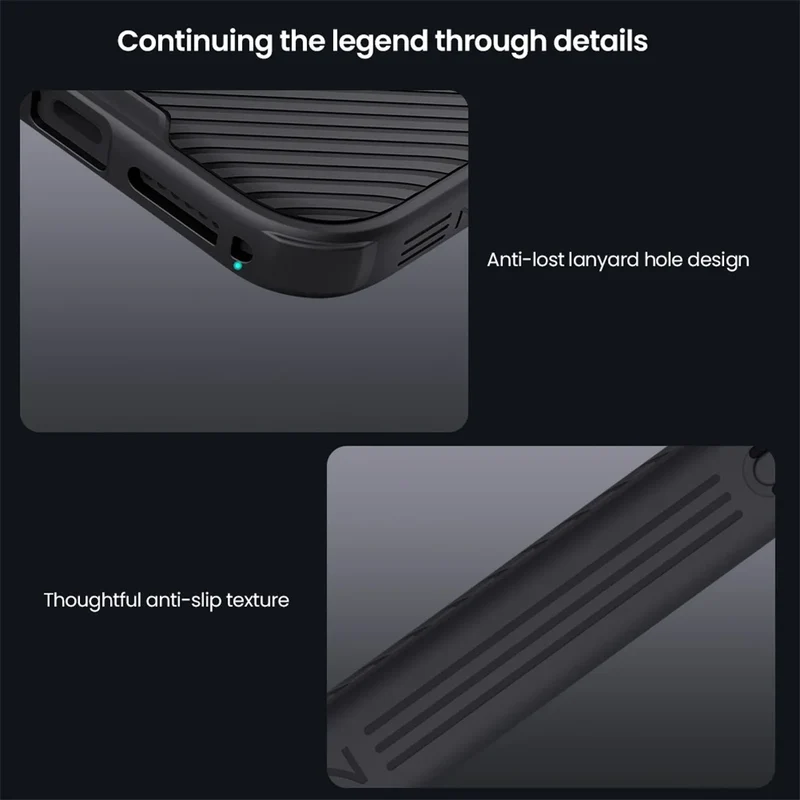 NILLKIN For iPhone 17 Pro Max / 17 Pro MagSafe Case CamShield Pro Magnetic Charging Slide Camera Cover For iPhone17 / Air