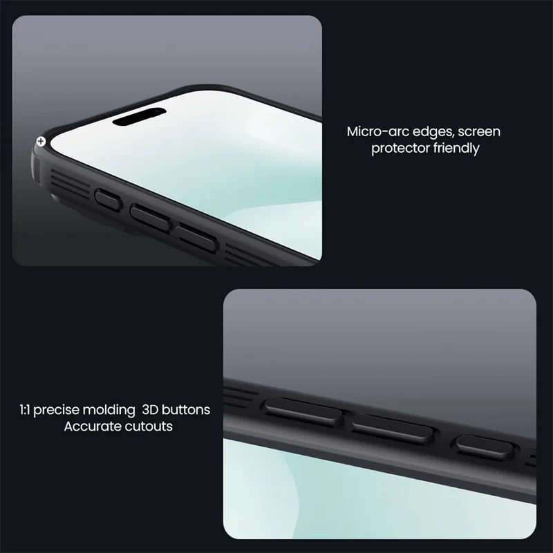 NILLKIN For iPhone 17 Pro Max / 17 Pro MagSafe Case CamShield Pro Magnetic Charging Slide Camera Cover For iPhone17 / Air