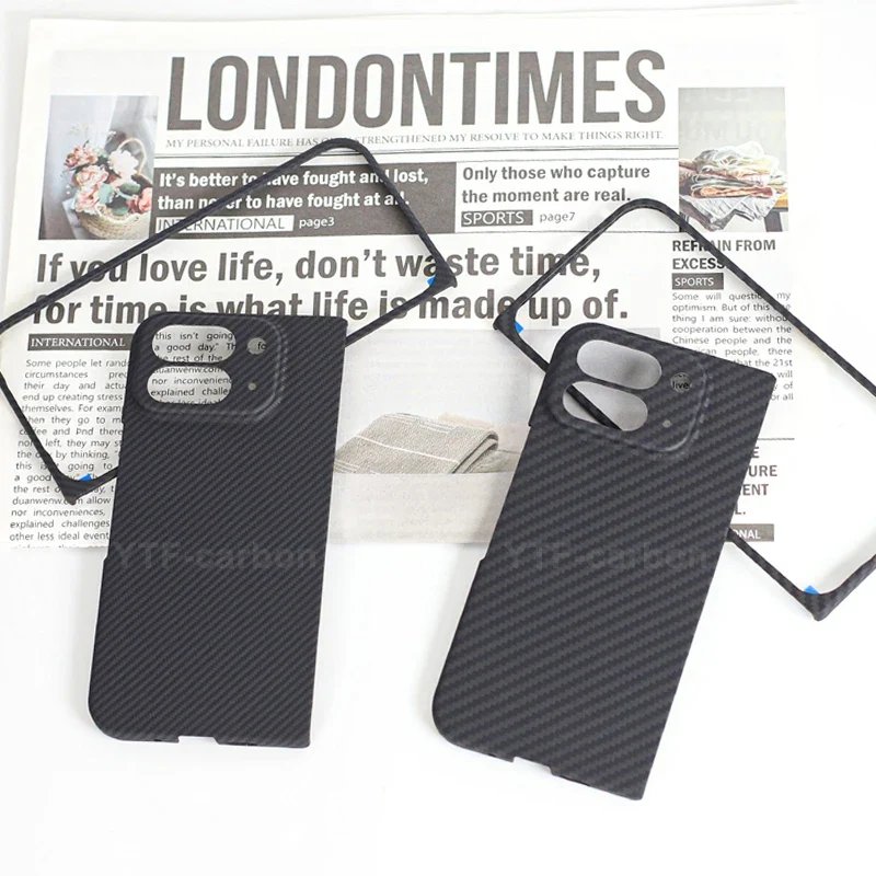 YTF-Carbon new style for Google Pixel 10 Pro fold Kevlar carbon fiber hinge protection cover ultrathin 10 Pro fold phone case