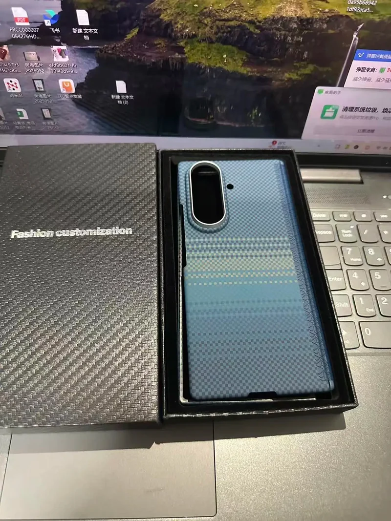 Genuine Aramid Carbon Fiber Magsafe Case for Samsung Galaxy Z Fold 6 Fold 7 Matte Bulletproof Thin Hard Magnetic Wireless Cover