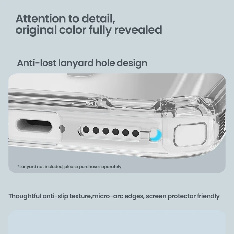 Nillkin for iPhone 17 Pro Max 16 Pro Max 15 Pro 14 13 iPhone series TPU+PC Silicone Soft Transparent Phone Back Cover