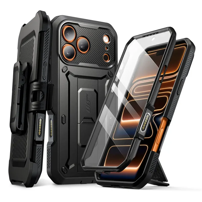 SUPCASE For iPhone 17 Pro Max Case 6.9" (2025) UB Pro Full-Body Heavy Duty Rugged Phone Case with Built-in Screen Protector