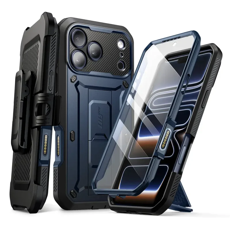 SUPCASE For iPhone 17 Pro Max Case 6.9" (2025) UB Pro Full-Body Heavy Duty Rugged Phone Case with Built-in Screen Protector