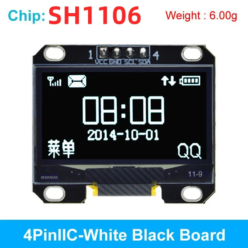 1.3 inch OLED module SPI/IIC I2C Communicate white/blue color 128X64 1.3 inch OLED LCD LED Display Module 1.3" OLED Module