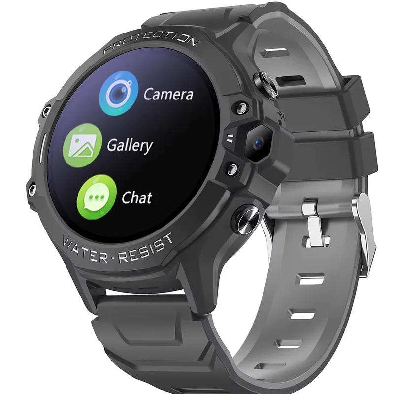 2025 QC K14 Kids 4G GPS Smartwatch 700mAh Super Battery IP68 Video Call Answer Call SOS Voice Chat Tracker WiFi LBS Sleep