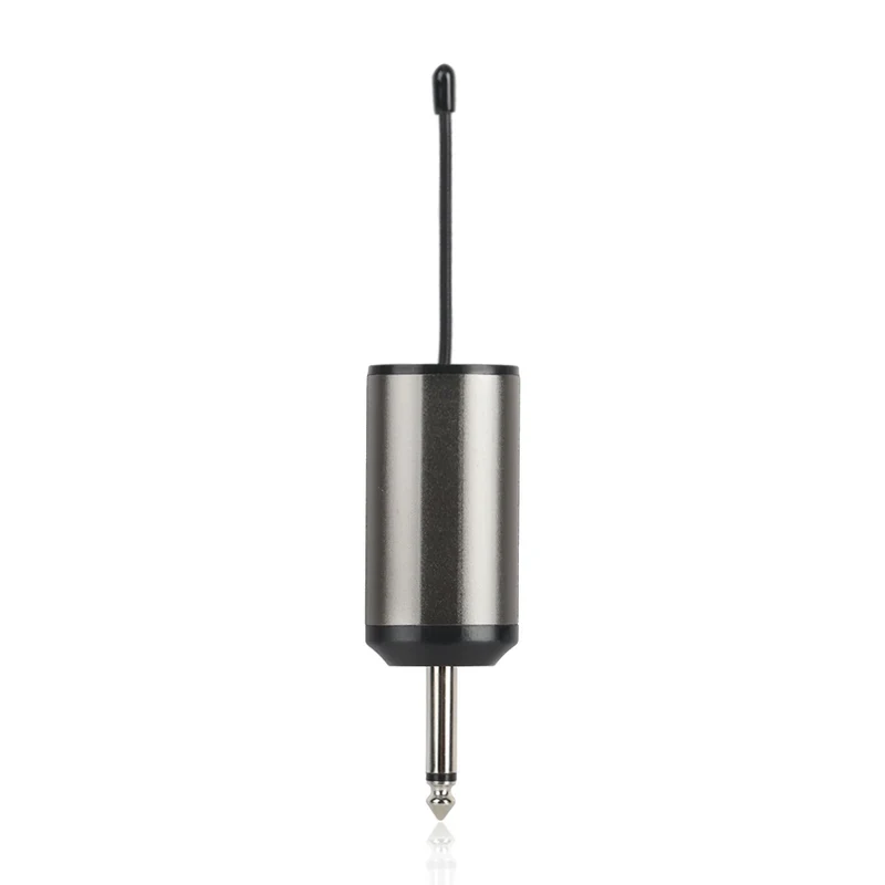 High Quality Portable Mini Wireless UHF Microphone Hidden Lavalier Mic 6.35mm Interface Metal Interview Mike System for Live