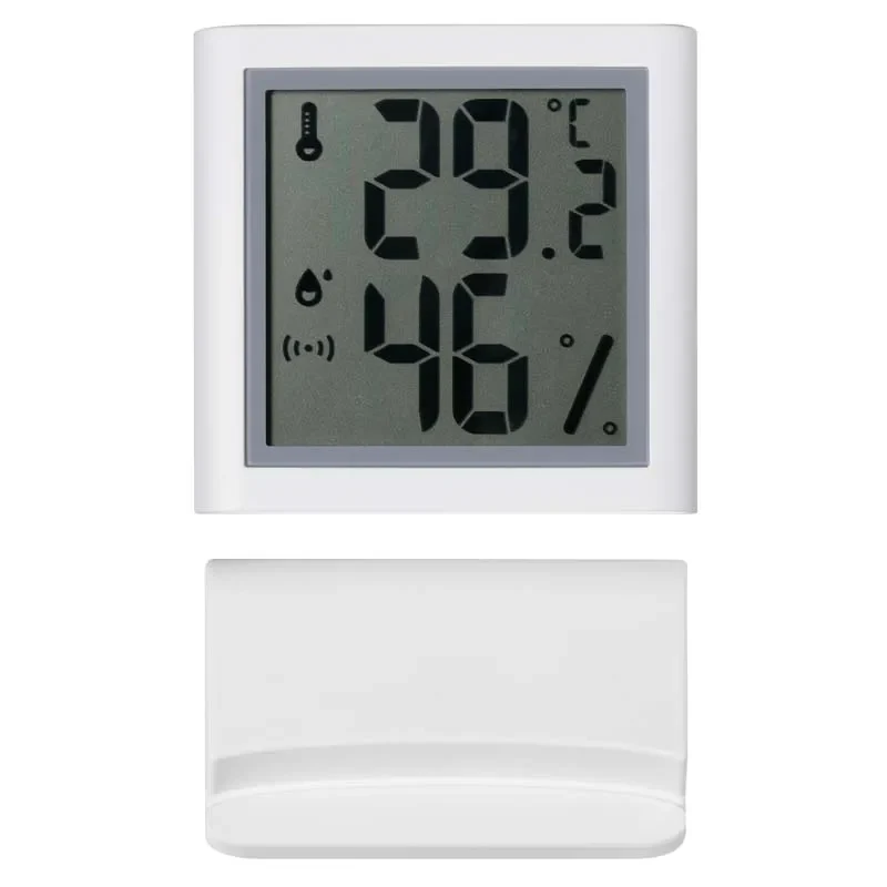 White Fridge Thermometer Sensor Blue Tooth 5.0 Digital Temperature Humidity Sensor Hydrometer