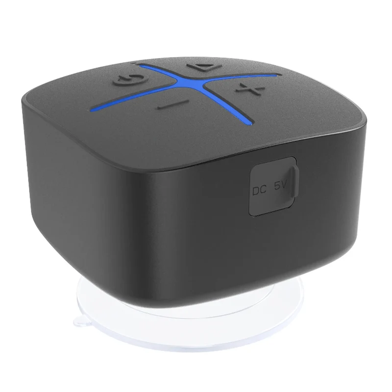 High Quality Suction Cup Mini Wireless Blueteeth Hydropower Ceiling Speaker Blueteeth Shower Bathroom Speaker
