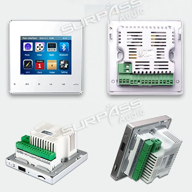 SP-PW225A SURPASS Audio Hotel HiFi Music Mini on Wall Installation Class D Amplifier Smart Home Pro Audio