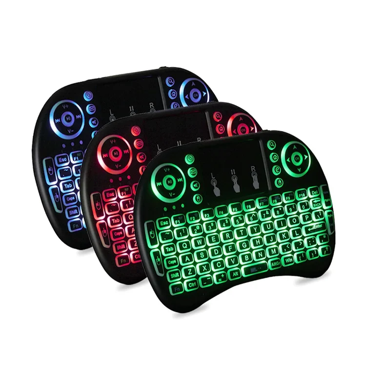 2021 Best Selling Smart Keyboard Touchpad I8 Airmouse Wireless Remote for Android Smart Box