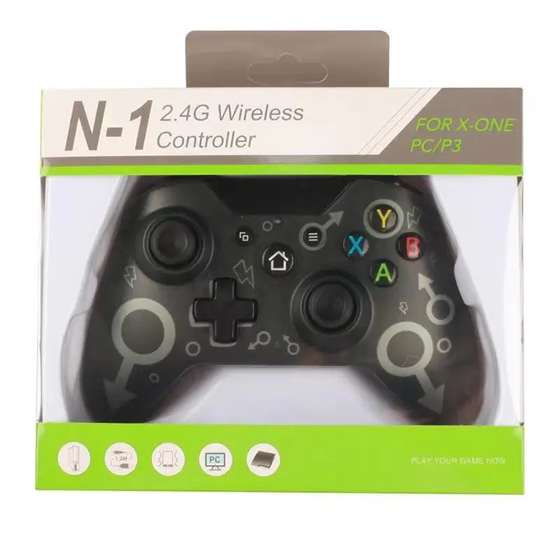 New Gamepad for Xb Ox One Joystick Vibration for Xb Ox-one in New Style Colors Vibration Dongle Connection Wireless 2.4G