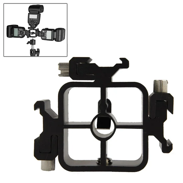 Kaliou Factory Black Photography Accessories Lamp Holder for Digital/DSLR Cameras Aluminum Alloy & Plastic Lightweight