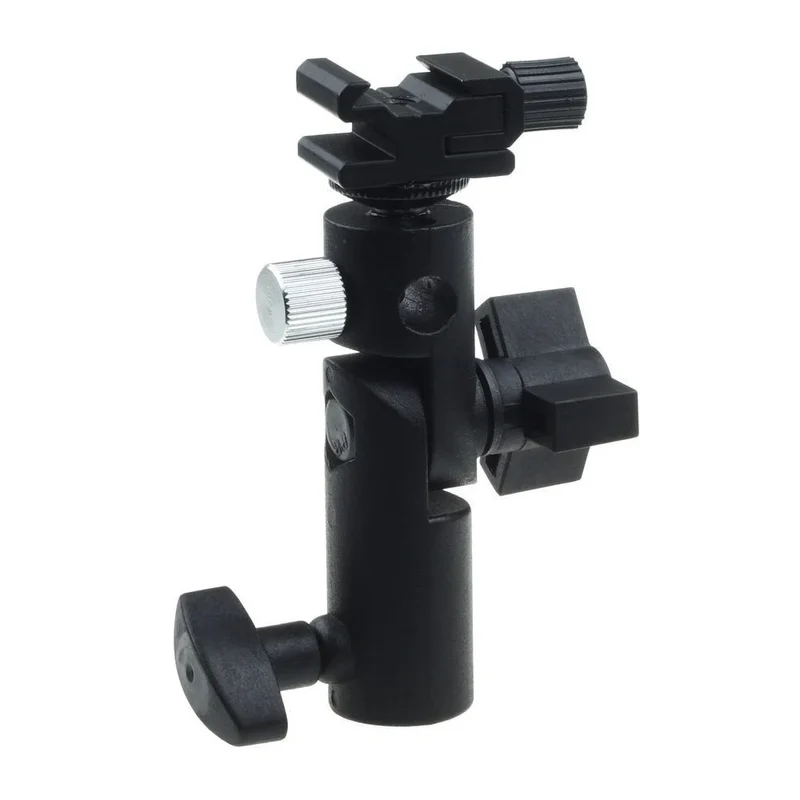 Kaliou Factory Black Photography Accessories Lamp Holder for Digital/DSLR Cameras Aluminum Alloy & Plastic Lightweight