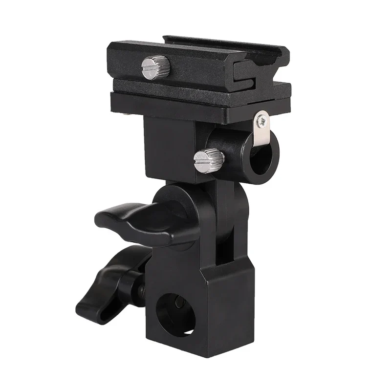 Kaliou Factory Black Photography Accessories Lamp Holder for Digital/DSLR Cameras Aluminum Alloy & Plastic Lightweight