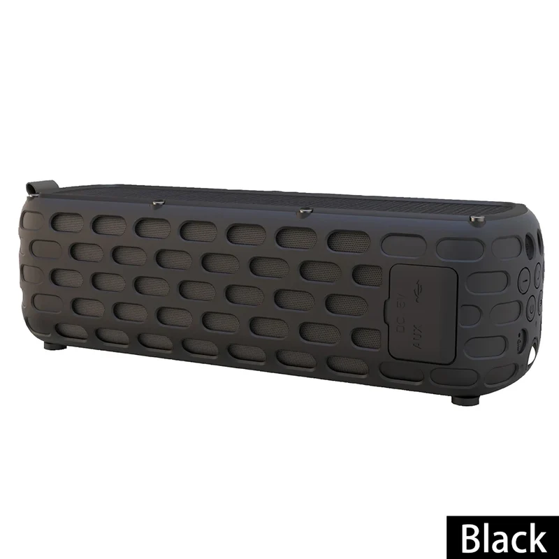 2024 New Ready for Ship Solar Power Portable Blue Tooth Speaker with Dust-proof Anti-drop Shell Support Hands-free Calling Loud
