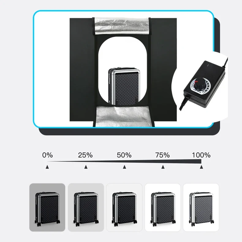 80cm Soft Box 5500K Studio Lighting Light Box LED Softbox Photography Boxes Shooting Tent Photo Studio Equipment