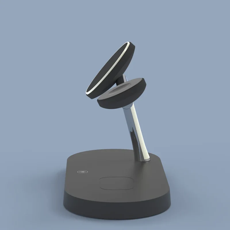 Five-in-One Smart 3 Chip Wireless Charger 15W Fast Charging for Multiple Mobile Devices at the Same Time