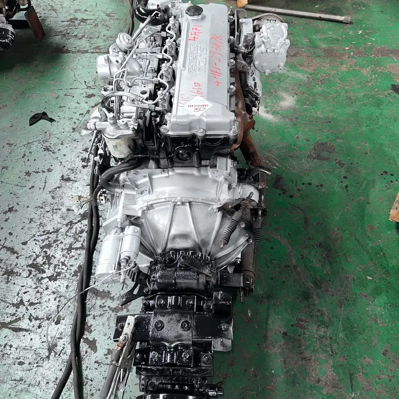 Genuine Complete 4HF1 Used Diesel Engine for Isuzu