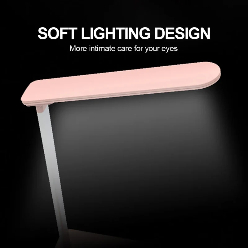 2021 New Style Hot Sell Foldable LED Light Touch Adjustment Bedside Light Suitable for All Smartphones Wireless Charge Lamp