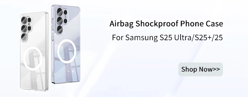 Xundd For Samsung Galaxy S24 S25 S26 Ultra Case For S25 S23 Plus S21 Ultra FE Airbag Shockproof Shell PC&TPU Back Clear Cover