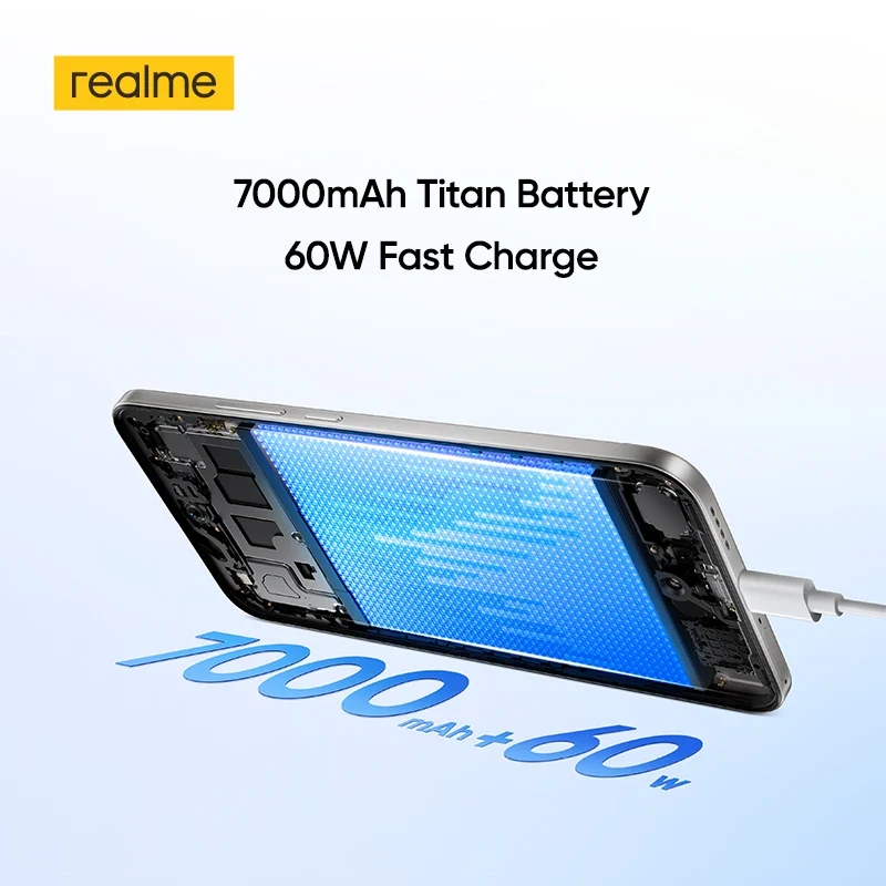 realme 16 5G – Écran AMOLED 120Hz, Double 50MP, Batterie 7000mAh, IP69 Pro