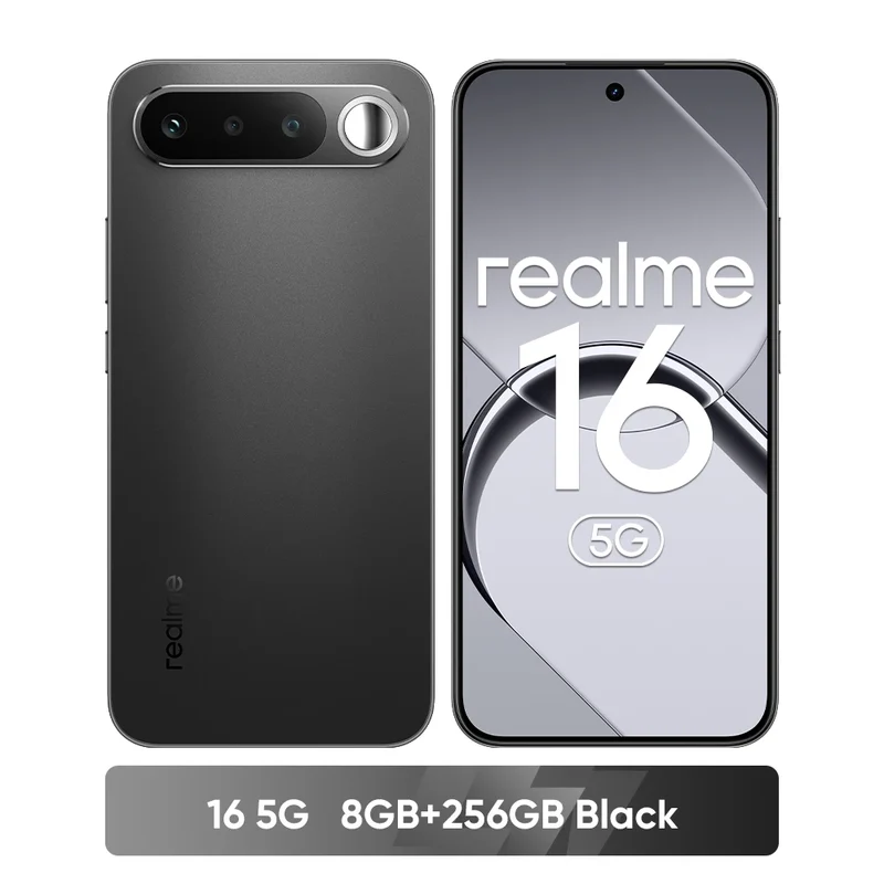 realme 16 5G – Écran AMOLED 120Hz, Double 50MP, Batterie 7000mAh, IP69 Pro