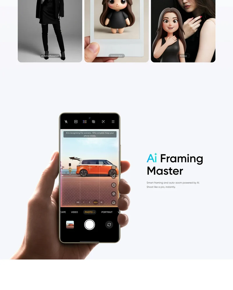 [World Premiere] realme 16 Pro Plus Smartphone Snapdragon 7 Gen 4 Chipset 200MP Camera 6.8" 144Hz Curved Display 7000mAh Battery