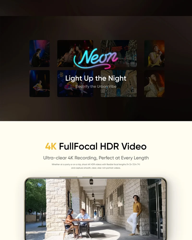 realme 16 Pro Plus Smartphone NFC Snapdragon 7 Gen 4 Chipset 200MP Camera 50MP Periscope Telephoto 7000mAh Battery 80W Charge