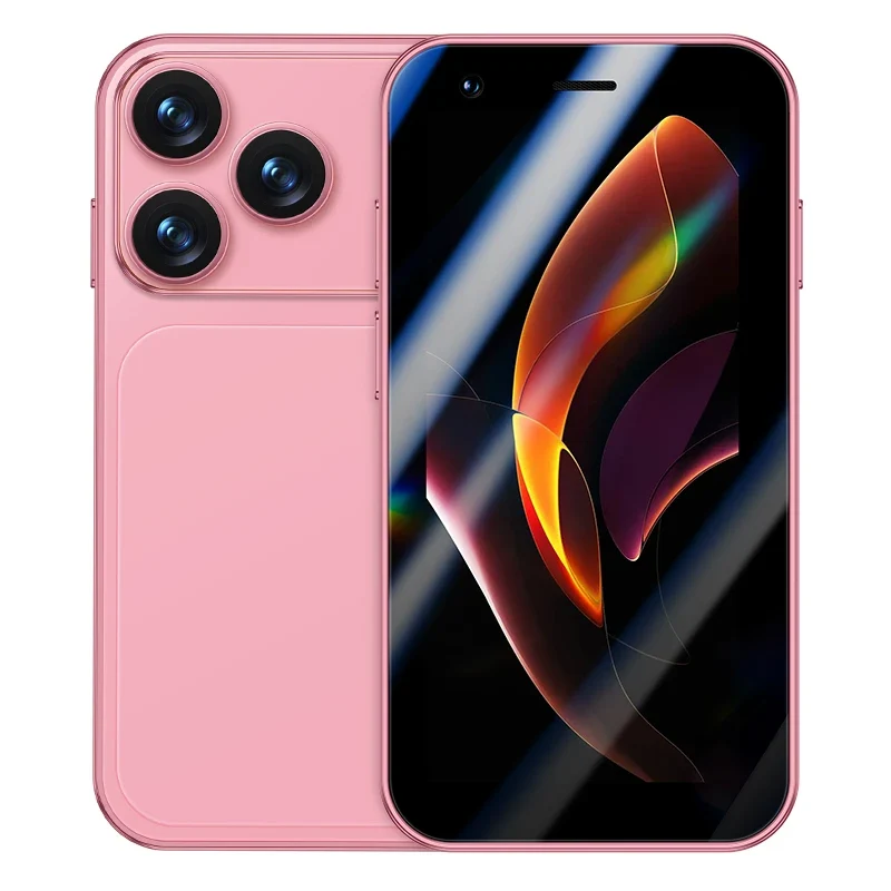 ONEMYTH A17 Mini 3G Phone 2GB/16GB, WhatsApp GPS WiFi, Face Unlock Small Smartphone for Children/Elderly, Lightweight & Portable