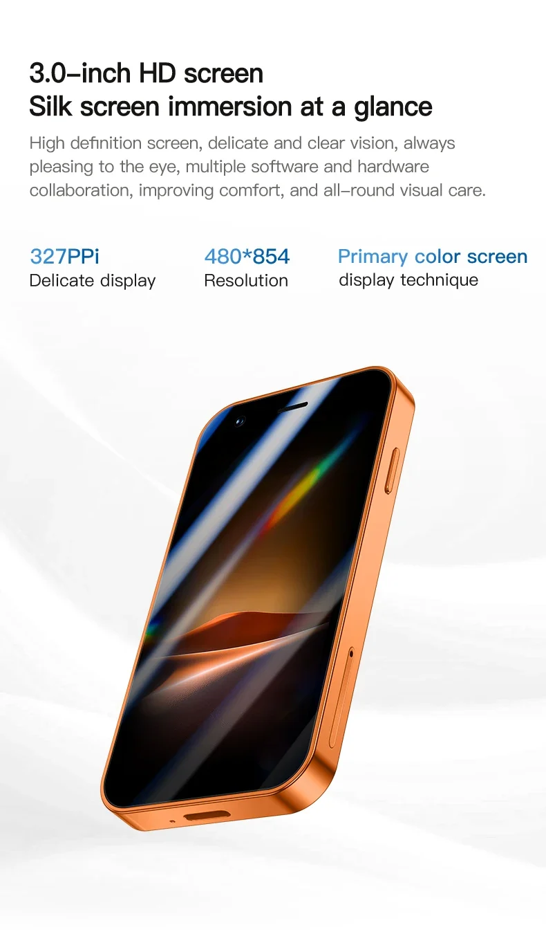 ONEMYTH A17 Mini 3G Mini Smartphone, 2GB RAM and 16GB ROM, WhatsApp, GPS, WiFi, Facial Recognition, Multi Color Small Phone