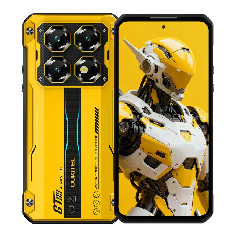 OUKITEL WP60 10000mAh Rugged Phone 7.2” HD+ Display 48GB(16+32) +512GB MTK 7025 Smartphone Android 15, 108MP Camera, NFC, 120Hz
