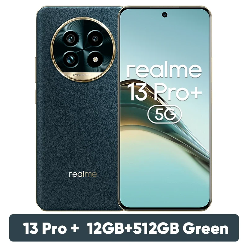 realme 13 Pro Plus Smartphone with Google Play Snapdragon 7s Gen 2 5G Chipset 5200mAh Battery Sony LYT-600 Periscope OIS Camera