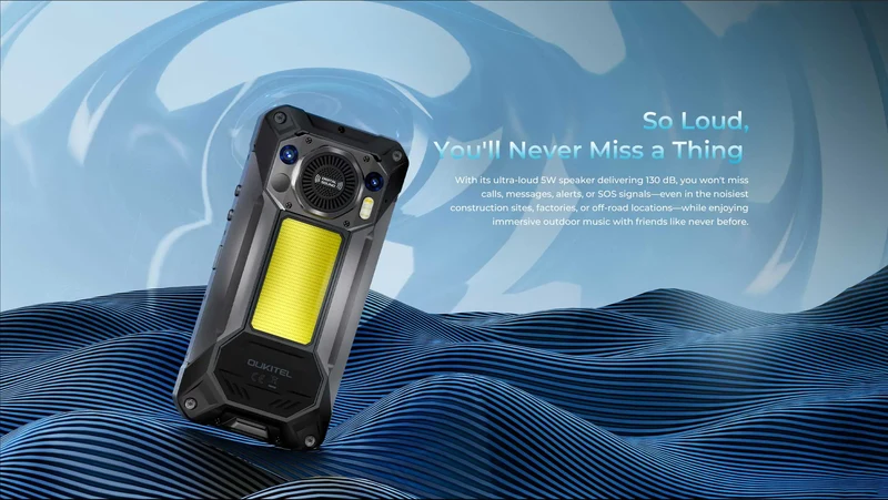 OUKITEL WP61 Ultra Rugged Phone 20000mAh, 6.78'' HD+ 36GB(12+24)+512GB ROM, 108MP Android 16 NFC 5G Smartphone - Thermal Imaging