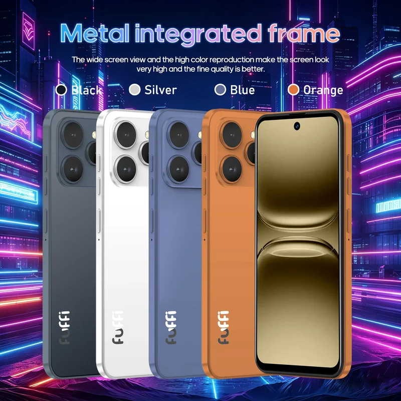 FUFFI M17 Pro – Smartphone 4G, Caméra 48MP, Batterie 5800mAh, 6 Go RAM