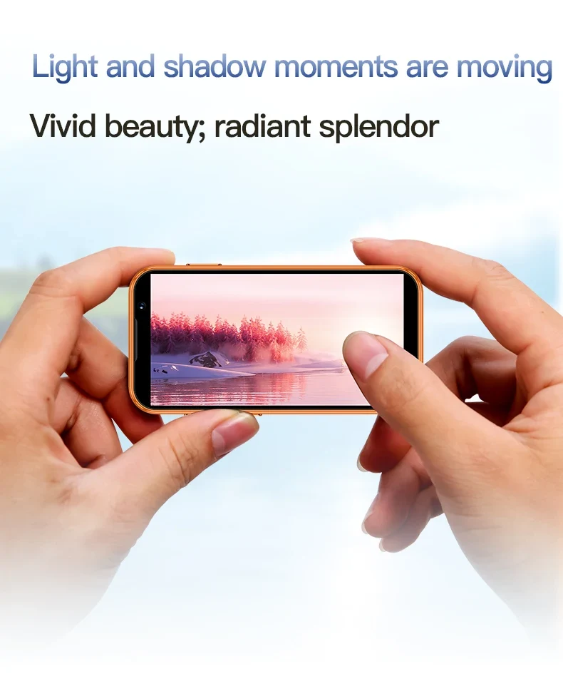 SOYES i17 Mini Smartphone 3.0" Display 2GB RAM 16GB ROM Dual SIM Standby Dual Camera Android 9.0 Multi Apps Support Small Phone