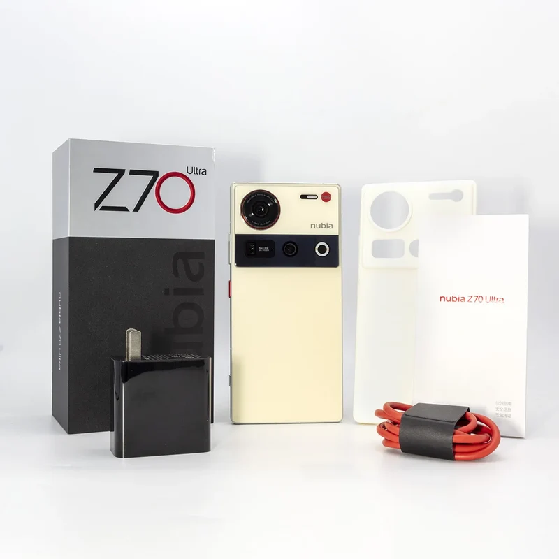 Global Version Nubia Z70 Ultra NX733J 5G Smartphone Snapdragon 8 Elite 6.85" 144Hz AMOLED Display 6150mAh 80W Fast Charge IP69